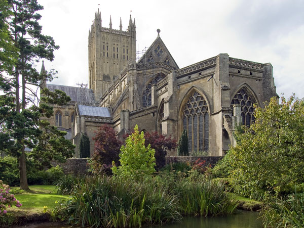 Church,Bishops Palace,Bishop's Palace,Wells Cathedral