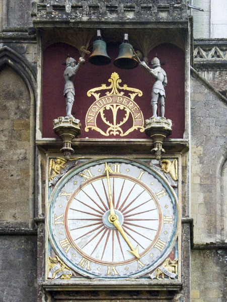 Church,Clock,Wells Cathedral