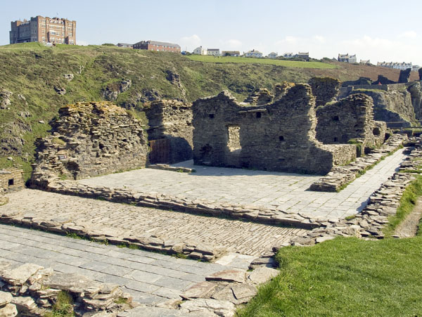 Island Courtyard,Tintagel Castle