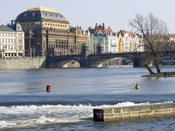 National Theatre,Kampa,Vltava,Prague,Praha