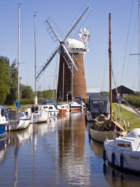 Horsey Mill,Wind Pump,Windpump,Boats
