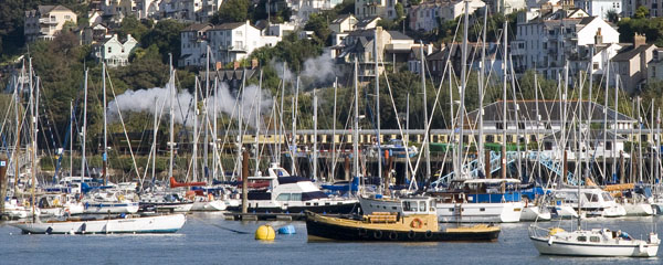 PDR,Paignton and Dartmouth Railway,Heritage,Train,River Dart,Boats,Dartmouth,Kingswear