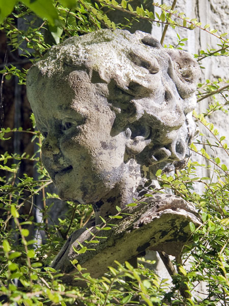 Bust,Serles House,Sculpture,Secret Garden,Wimborne