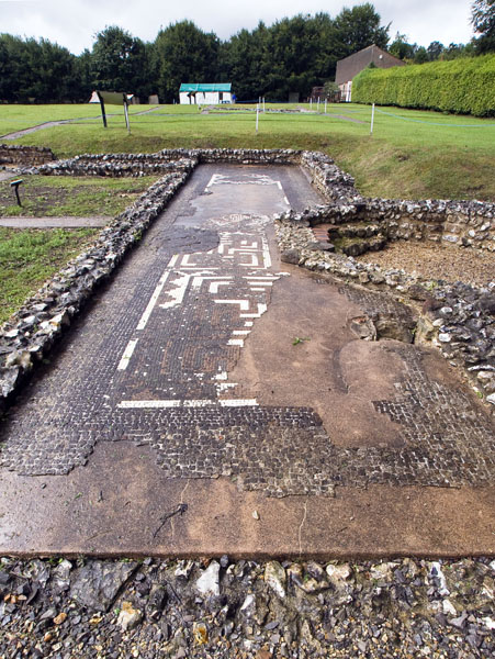 East Baths,Rockbourne Roman Villa