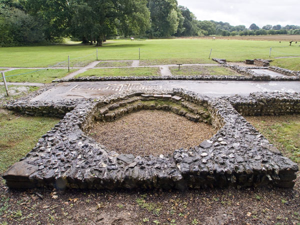 East Baths,Rockbourne Roman Villa