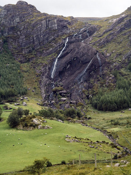 Waterfall,Gleninchaquin Park,Beara Peninsula