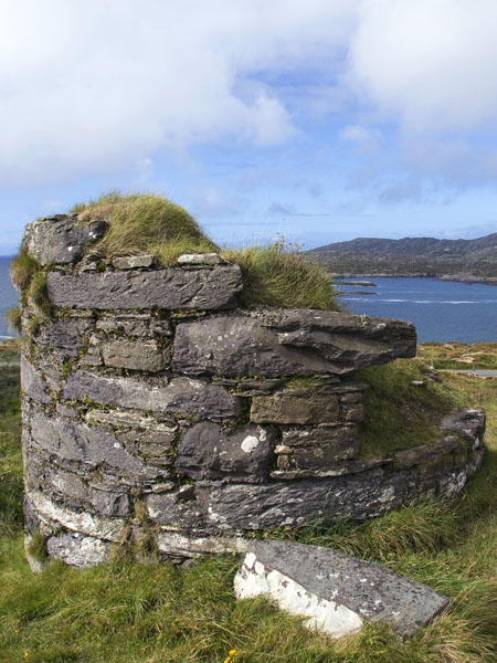 Chimney Base,Dooneen Mine,Sea,Allihies,Beara Peninsula