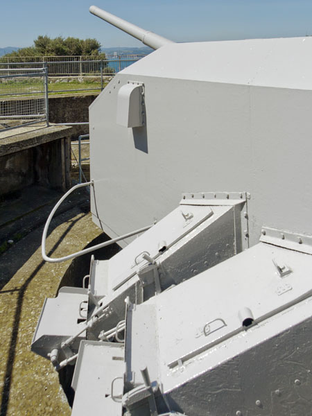 Princess Anne's Battery,No 2 Gun,5.25 Anti-aircraft Gun,World War 2