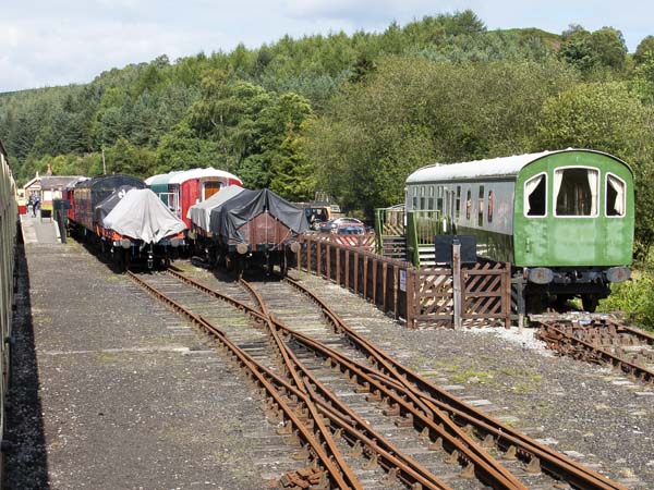 Double Slip,Camper Coach,NYMR,North Yorkshire Moors Railway,Heritage