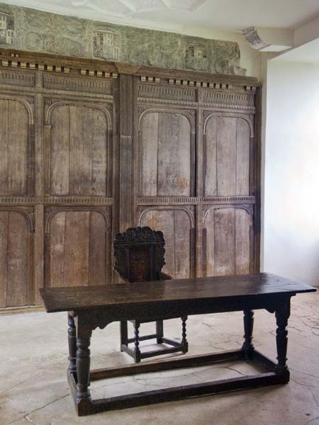 Chamber Block,Panelling,Helmsley Castle