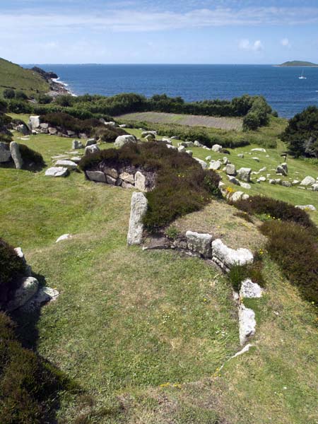Halangy Down,Settlement,St Mary's,Iron Age,Hut Circles