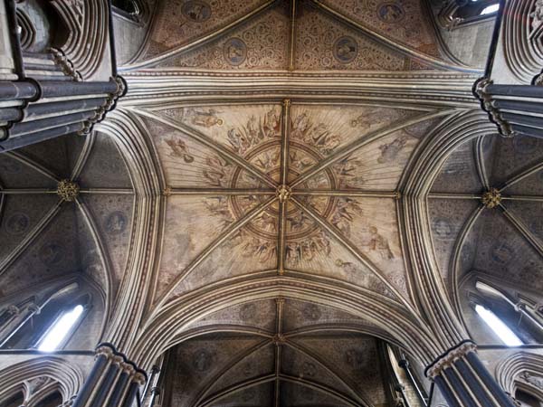 Chancel Crossing,Roof,Worcester Cathedral