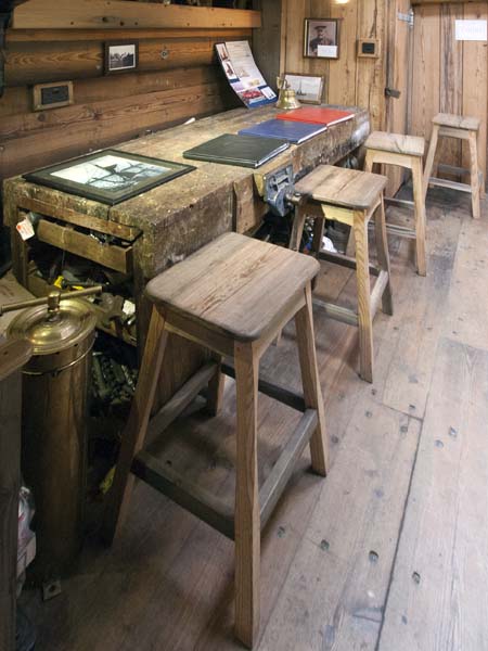 Workbench,Edith May,Thames Barge,Boat,Hold