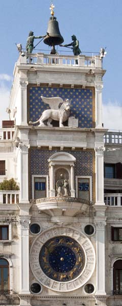 Torre dell'Orologio,St Mark's Clock,Venice,Venezia