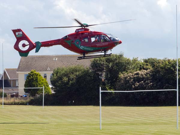 Air,Ambulance,Helicopter,Tywyn