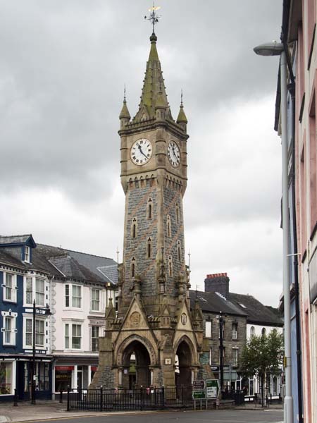 Clock Tower,Machynlleth,Buildings
