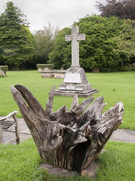 Upturned Stump,St Michael and All Angels,Churchyard,Urchfont