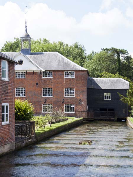 Mill Stream,Whitchurch Silk Mill,Building
