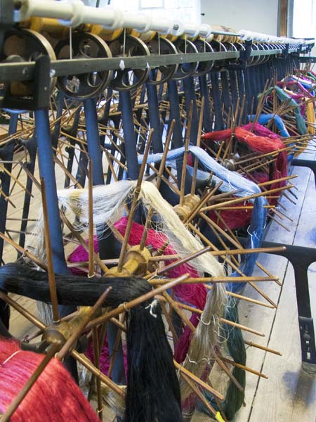 Hanks,Whitchurch Silk Mill,Spinning
