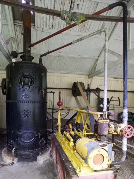 Horizontal Steam Engine,Hollycombe,Museum
