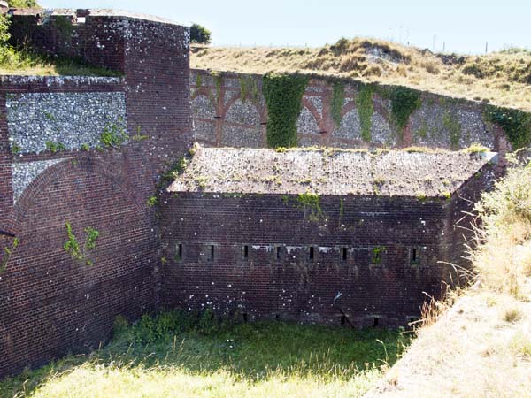 Caponier,Bembridge Fort,Culver Down,Palmerston Fort