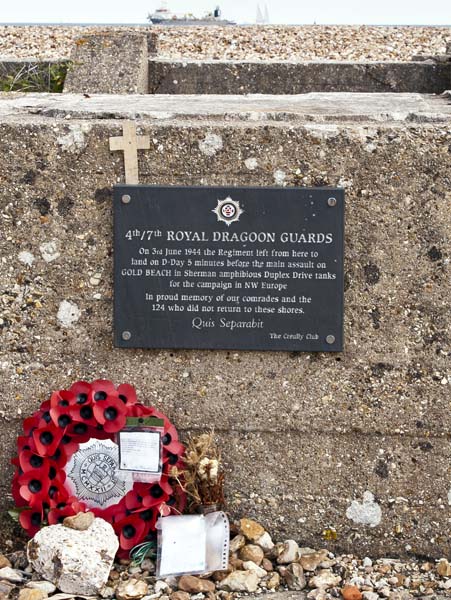 Royal Dragoon Guards,Memorial,Lepe,Stansore Point