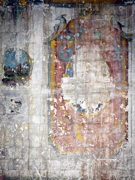 Theatre,Wall Painting,Keep,Porchester Castle
