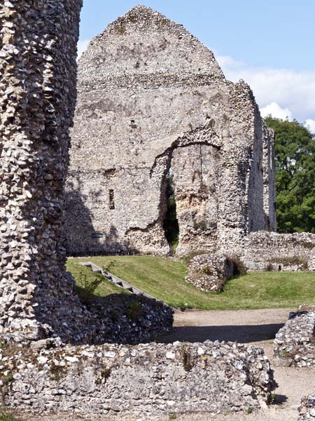 South Range,Bishop's Waltham Palace,Ruin,English Heritage