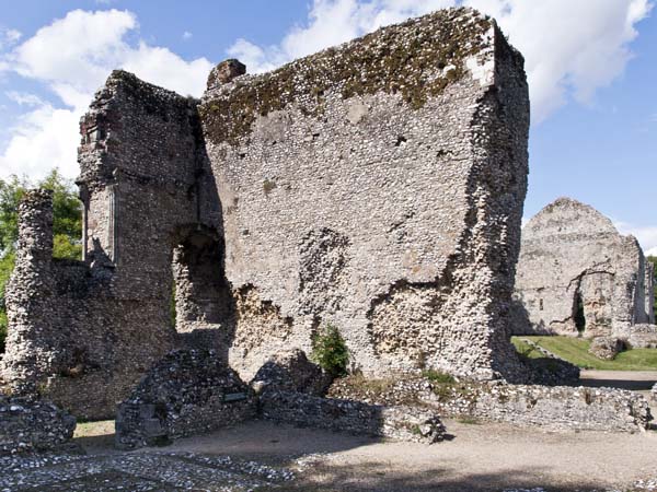South Range,Bishop's Waltham Palace,Ruin,English Heritage