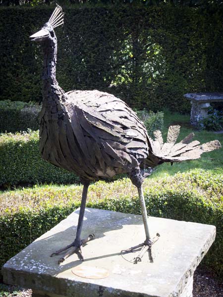 Kuberuka Peacock,Sculpture,Shona Tribe,Houghton Lodge,Stockbridge