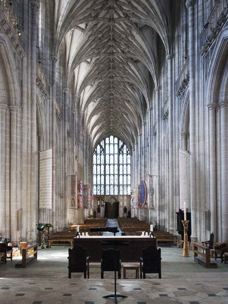 Nave,Winchester Cathedral