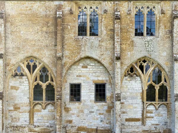 South Cloister Walk,Abbot's Lodging,Muchelney Abbey,Ruin,English Heritage,Langport