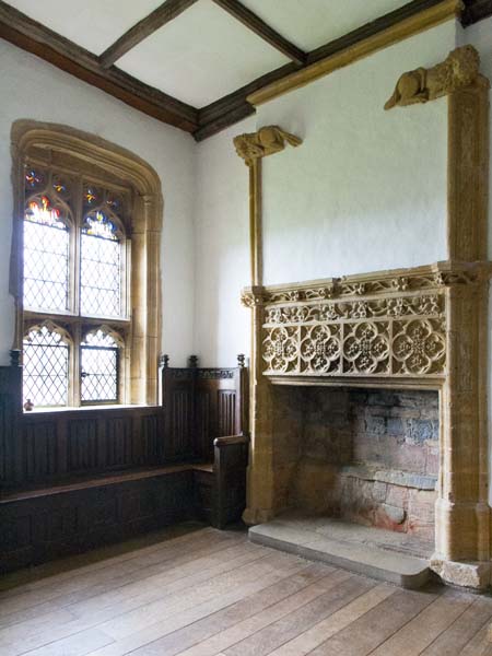 Abbot's Lodging,Great Chamber,Muchelney Abbey,English Heritage,Langport