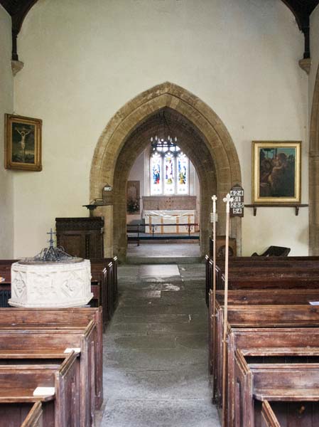 Nave,Saint Mary's Church,Barrington