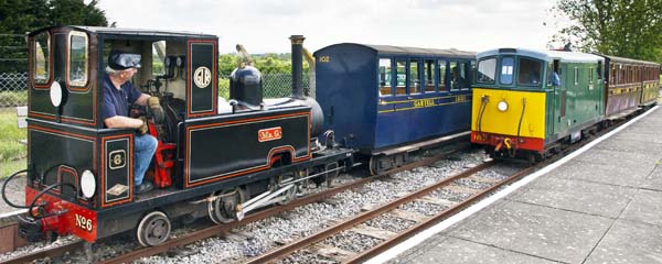 Pinesway Junction,Gartell Light Railway,Steam Engine,Diesel Engine