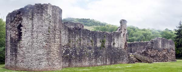 North East Tower,Skenfrith Castle,Monmouthshire
