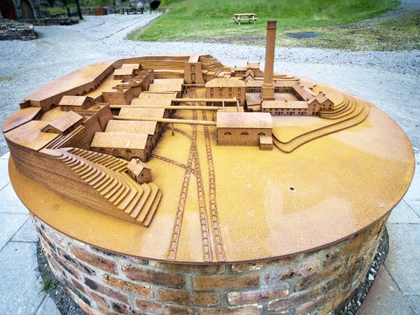 Iron Model,Blaenavon Ironworks,Torfaen