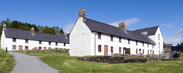 Stack Square,Blaenavon Ironworks,Torfaen,Houses