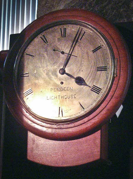 Penzance Lighthouse Museum,Clock