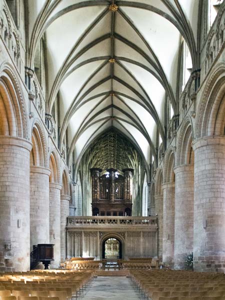 Nave,Gloucester Cathedral