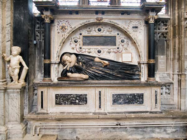 Elizabeth Williams Tomb,Lady Chapel,Gloucester Cathedral