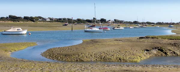 West Wittering,East Head,Boats