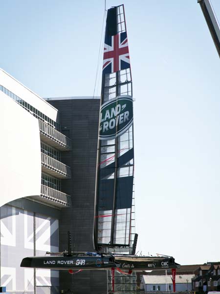 Land Rover BAR,Portsmouth,Ben Ainslie Racing,America's Cup