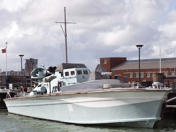 MGB 81,Portsmouth Historic Dockyard