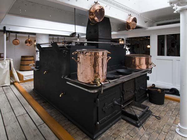Galley,Main Deck,HMS Warrior,Portsmouth Historic Dockyard