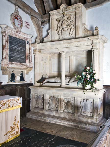 William St John,Monument,Church,Farley Chamberlayne