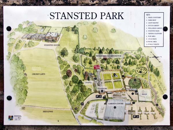Site Plan,Stansted Park