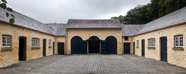 Carriage,Stables,Courtyard,Llanerchaeron
