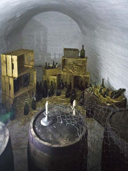 Wine Cellar,Llanerchaeron