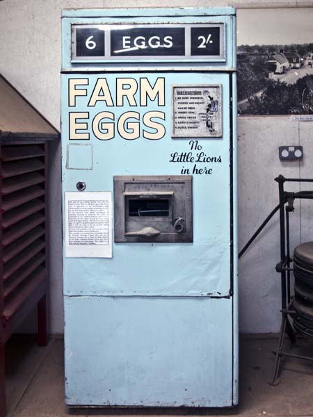 Egg Machine,Rural Life Centre,Farnham